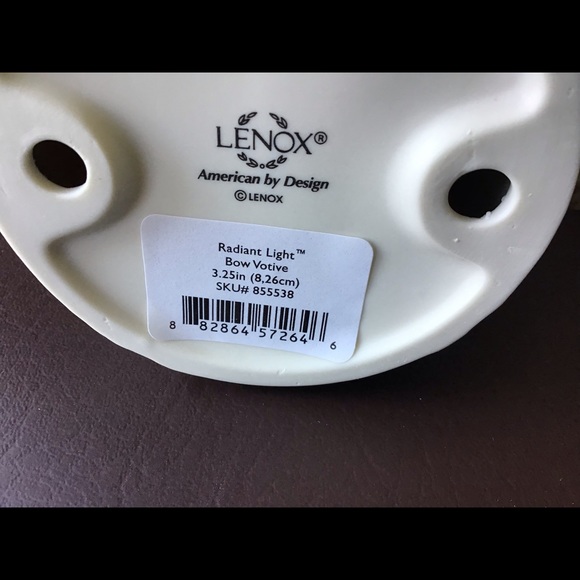 LENOX Votive Holder (New in Box) - Picture 2 of 3